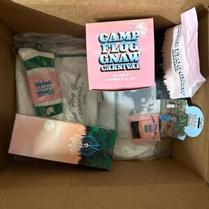 Camp Flog Gnaw Carnival Merchandise Set